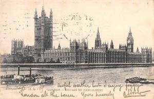 uk4360 houses of parliament london  real photo  uk