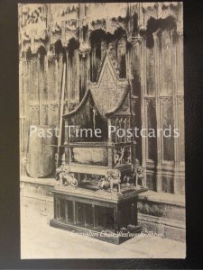 Vintage PC - Coronation Chair, Westminster Abbey