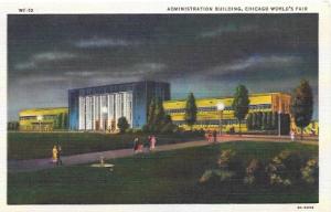 Chicago World's Fair 1933. Century of Progress. Admin Building