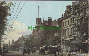 Lancashire Postcard - Southport, Lord Street    RS33111