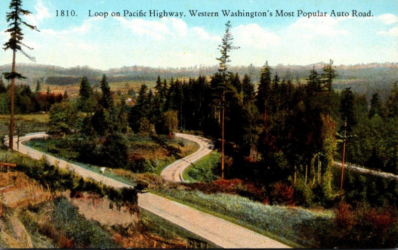 Washington Loop On The Pacific Highway Curteich