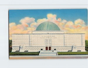 Postcard Buhl Planetarium And Institute Of Popular Science, Pittsburgh, PA
