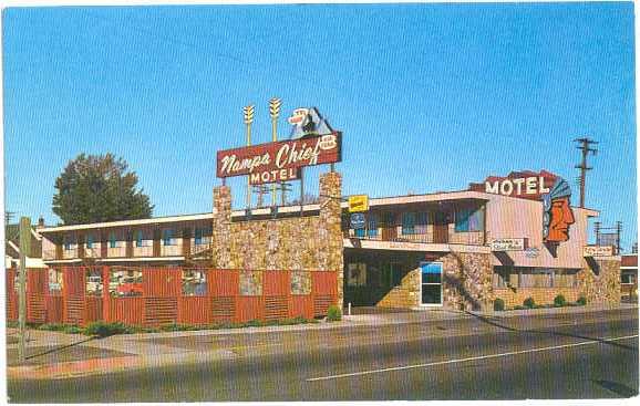 Nampa Chief Motel 908 3rd Street South Nampa Idaho ID