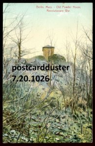 h4104 - BERLIN Mass Postcard 1910s Revolutionary War Powder House by Leighton