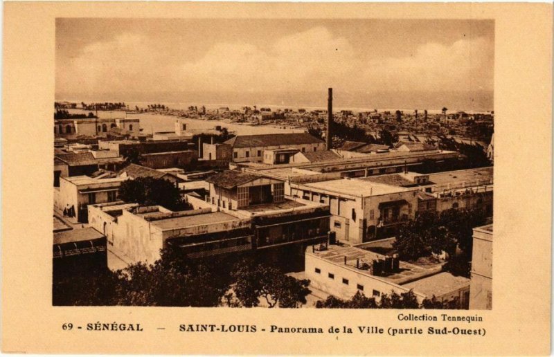 CPA AK Senegal-Saint Louis-Panorama de la Ville (235562)