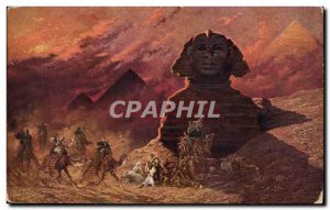 Postcard Ancient Egypt The Sphinx Simoun