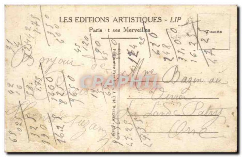 Old Postcard Paris Bourse