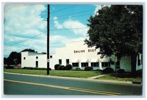 Columbus Ohio OH Postcard Smiling Scot Showroom Exterior Roadside Scene c1960's