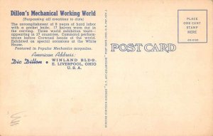 Liverpool Ohio Dillon's Mechanical Working World Vintage Postcard AA32344