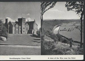 Herefordshire Postcard - Brockhampton Court Hotel, Wye Valley   5002