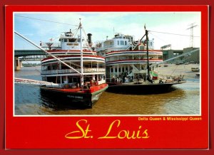 Missouri, St Louis - Delta & Mississippi Queen - [MO-111X]