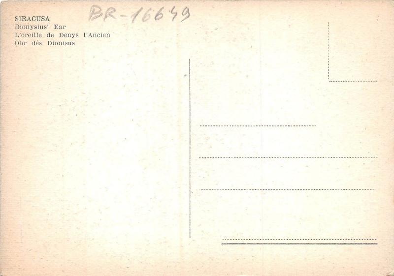 BR16649 Siracusa Dionusius Ear  italy