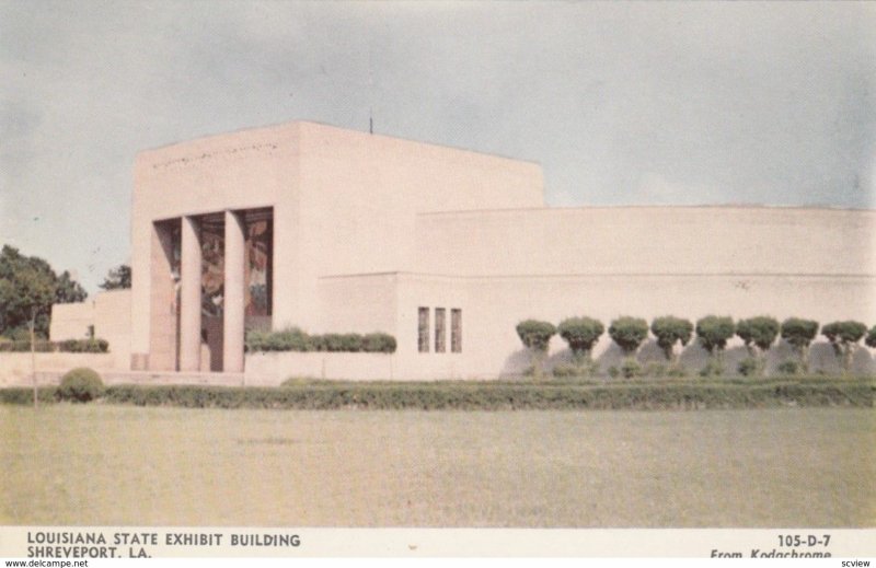 SHREVEPORT, Louisiana, 1950-60s; Louisiana State Exhibit Building