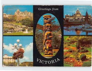 Postcard Greetings from Victoria, Canada