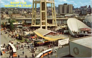 Postcard 1962 World's Fair Seattle - Industrial Exhibits