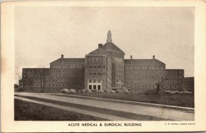 Vtg Acute Medical & Surgical Building US Signals Corps Postcard