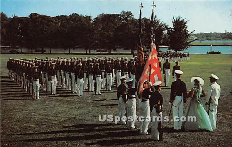 United Stats Naval Academy Color Girl in Annapolis, Maryland