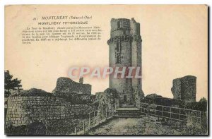 Old Postcard Seine and Oise Montlhery Montlhery Montlhery Picturesque Tower