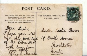 Genealogy Postcard - Brows - 19 South Avenue - Rochester - Kent - Ref 4767A