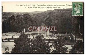 Postcard Old St Cloud Park Great Waters former location of Chateau Le Iron Ho...