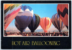 Postcard Hot Air Ballooning USA North America