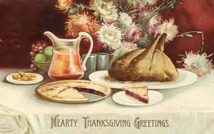 Greeting - Thanksgiving. **DPO**   -   Artist Signed: Ellen Clapsaddle