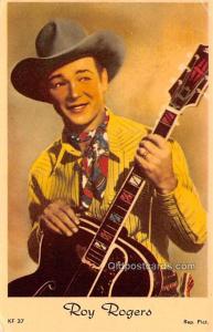 Roy Rogers Movie Star Actor Actress Film Star Unused 