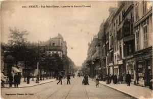 CPA NANCY - Rue St-DIZIER - a gauche le Marché Couvert (386145)
