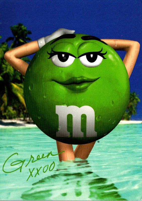 Advertising M & Ms Chocolates What Is It About The Green Ones