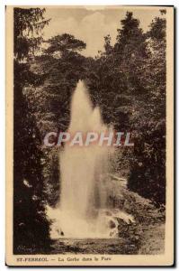 Saint Ferreol - La Gerbe in the Park - Old Postcard