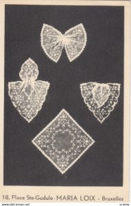 MARIA LOIX Lace Work , Bruxelles , Belgium , 1910-20s