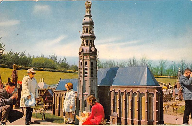 Big Church with Lange Jan Den Haag Holland Unused 