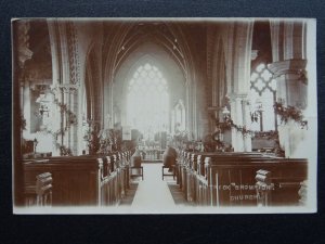 North Yorkshire Richmond PATRICK BROMPTON St Patrick's Church c1908 RP Postcard