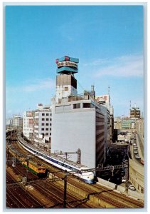 Tokyo Japan Postcard Special Super Express New Tokaido Line Shinkansen c1950's