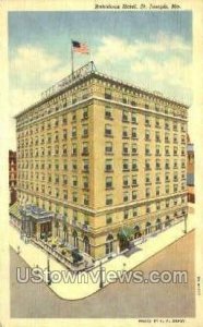 Robidoux Hotel in St. Joseph, Missouri