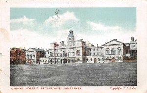 uk48454 horse guards from st james park london  uk