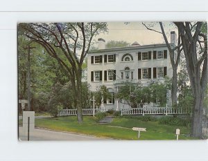 Postcard Nickels-Sortwell House, Wiscasset, Maine