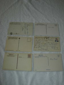 Carmel CA - Lot Of 6 Great Vintage Postcards - x0344