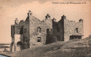 Vintage Postcard 1914 Kimball Castle Lake Winnipesaukes Gilford New Hampshire