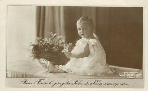 German Royalty RPPC Postcard; Baby Prince Friedrich, son of Crown Prince Wilhelm
