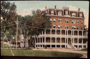 Vintage Postcard 1910 The Pavilion Hotel, Montpellier, Vermont (VT)