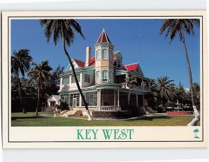 Postcard The Southernmost House, Key West, Florida