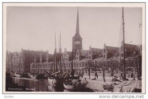 RP, Sailboats, Borsen, Kobenhavn, Denmark, 1920-1940s