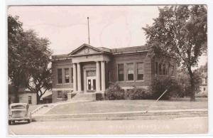 Public Library Missouri Valley Iowa 1943 RPPC postcard