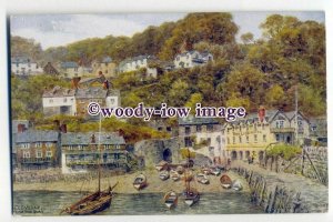 ar0615 - Clovelly from the Quay - Artist - A.R.Quinton - Postcard No.*2366