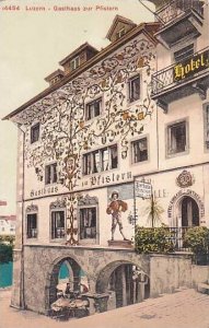 Schweiz Luzern Gasthaus Zur Pfistern