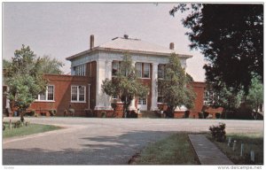 PLAINS, Georgia, 1940-1960's; Plains High School