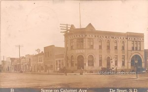 Scene on Calumet Avenue - De Smet, South Dakota