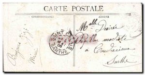 Old Postcard Chateau De Bessac