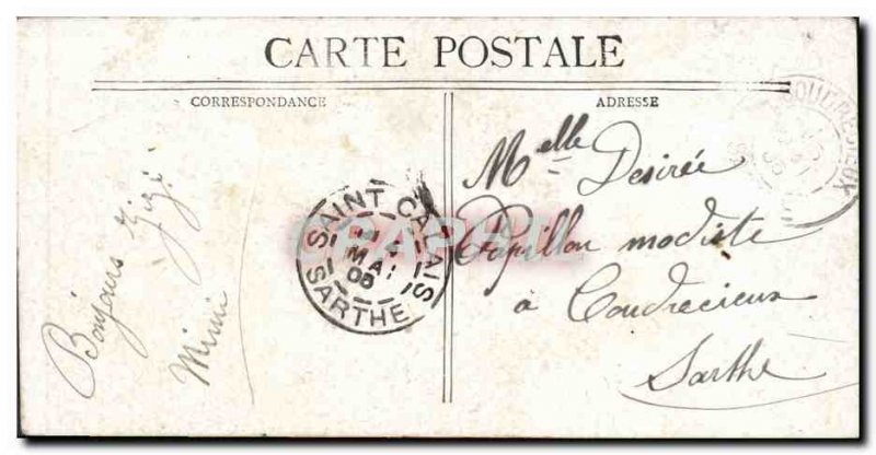 Old Postcard Chateau De Bessac